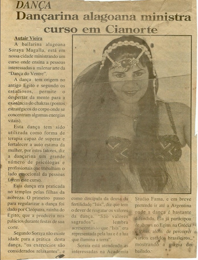 Gazeta do Norte — Dançarina alagoana ministra curso em Cianorte