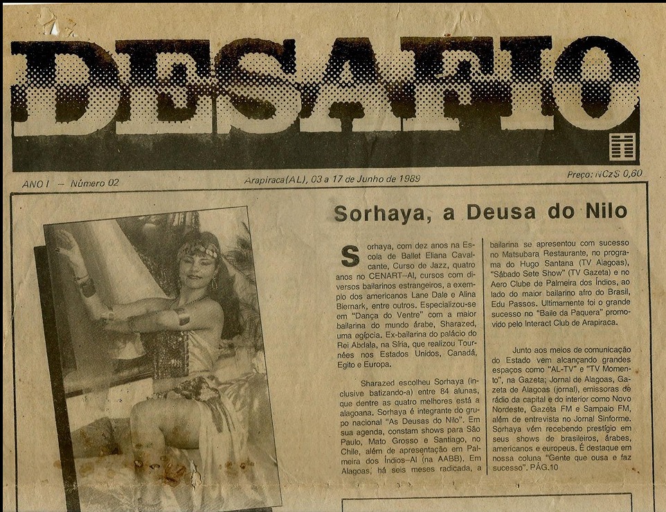 Desafio — Sorhaya, a Deusa do Nilo